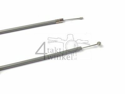 Throttle cable, C50 OT, with downdraft carburettor, aftermarket, gray