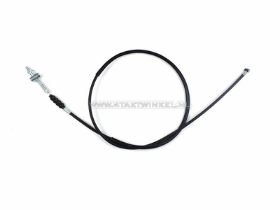 Brake cable 108cm C50, CY50, Dax, SS50 + 13cm, aftermarket, with adjusting nut