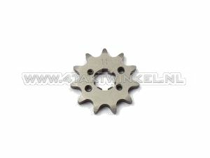 Front sprocket, 420 chain, 17mm shaft, 11, m3 holes, fits SS50, C50, Dax