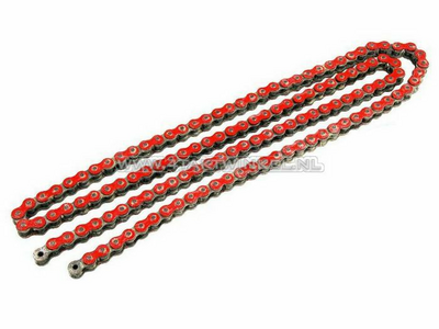 Chain 420 CYC, orange neon, 130 links