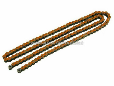 Chain 420 CYC, orange, 130 links