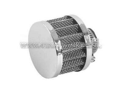 Breather filter for crankcase