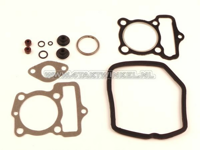 Gasket set A, head & cylinder, CB50, CY50, 52mm, DRP incl. Rubbers