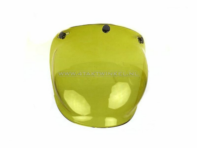 Visor bubble, yellow