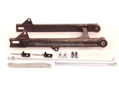 Swingarm aluminum, Kepspeed, + 2cm, black, fits SS50, CD50, C50