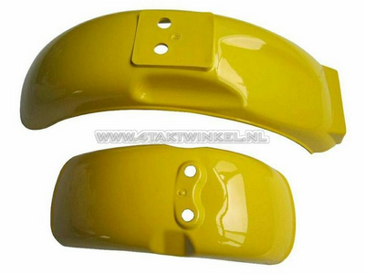 Mudguard set, Monkey, yellow
