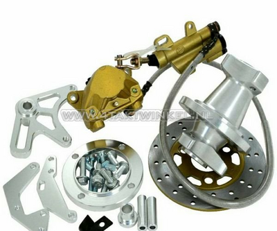 Brake disc conversion kit, rear brake Monkey with 10 