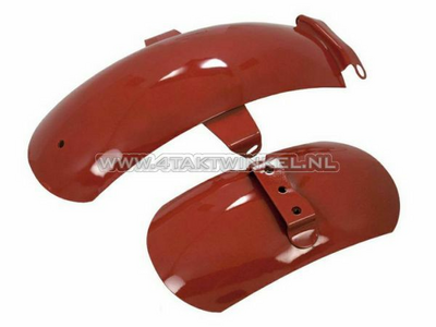 Mudguard set red, fits Z50a