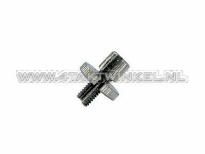 Cable adjuster, m8 thread with slot