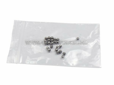 Steering bearing balls 3/16, Mash, etc. 24 pcs, fits SS50, CD50, Dax, Mash