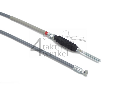 Brake cable 140cm with switch, gray, fits Z50a
