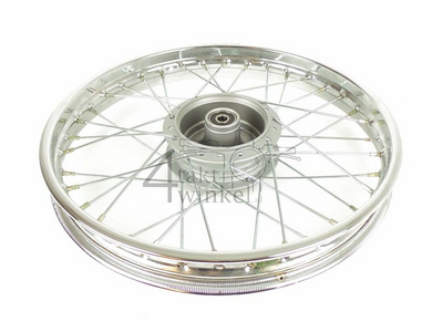 Wheel complete, rear wheel, 17 