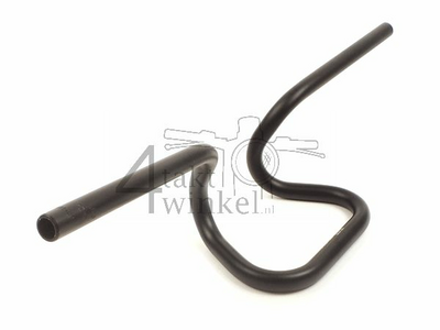 Handlebar aluminum curved, Kepspeed, black