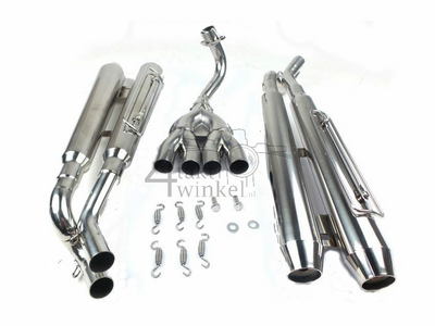 Exhaust tuning, down swept Four, Monkey, Dax