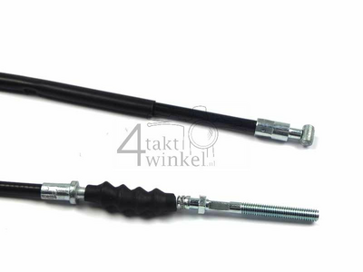 Brake cable 100cm with switch, black, fits Dax OT 6v