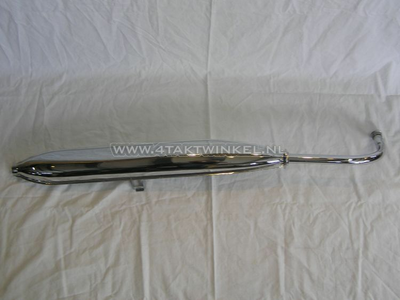 Exhaust standard, C310S (modified C50 exhaust), bracket included