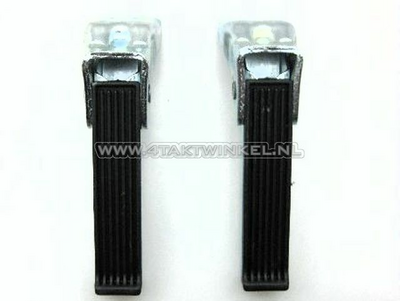 Footpegs foldable, universal, Footpeg upper, narrow 1119
