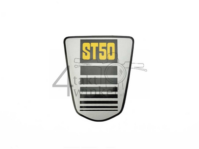 Sticker emblem under seat large, ST50, fits Dax K3