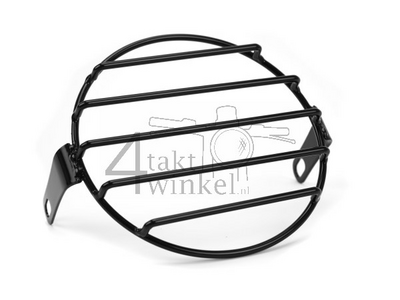 Headlight grille Dax Monkey, Universal, lines, black
