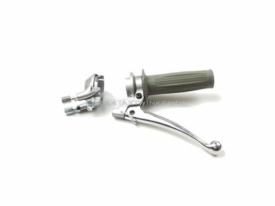 Lever set, with shift handle, C310, C320, gray