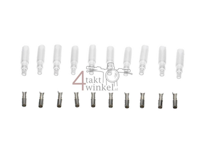 Connector Japanese bullet, 3,5mm, female, per 10 pieces
