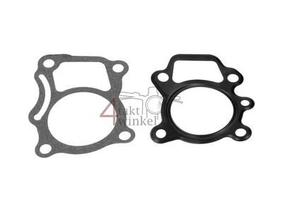 Gasket set A, head & cylinder, Novio, Amigo, PC50, PS50, 50cc, Thin